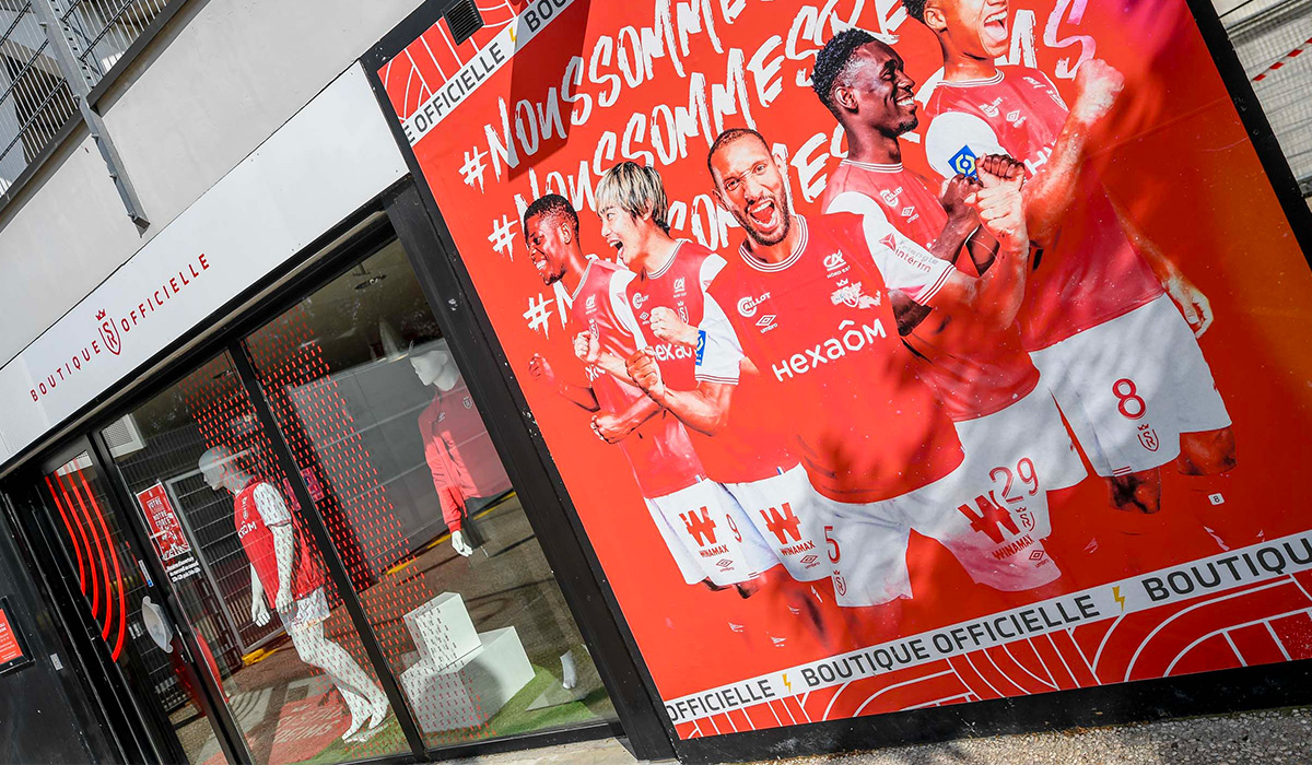 Boutique officielle du Stade de Reims - Stade Auguste Delaune