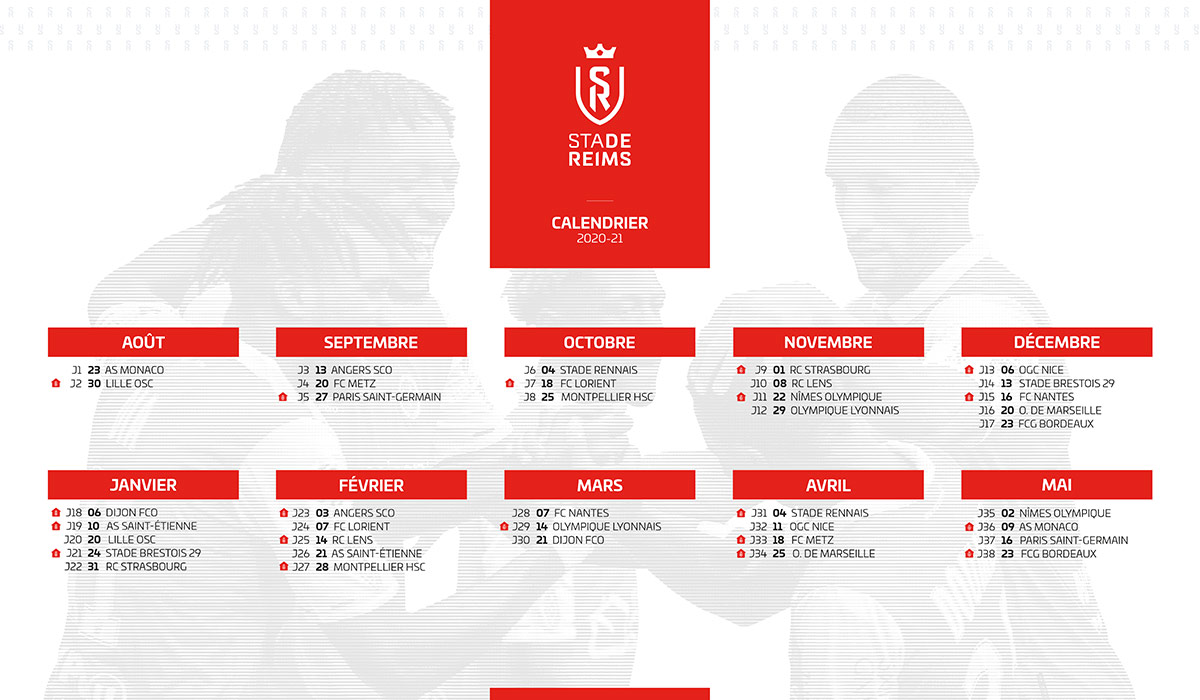 Calendrier 2020-21