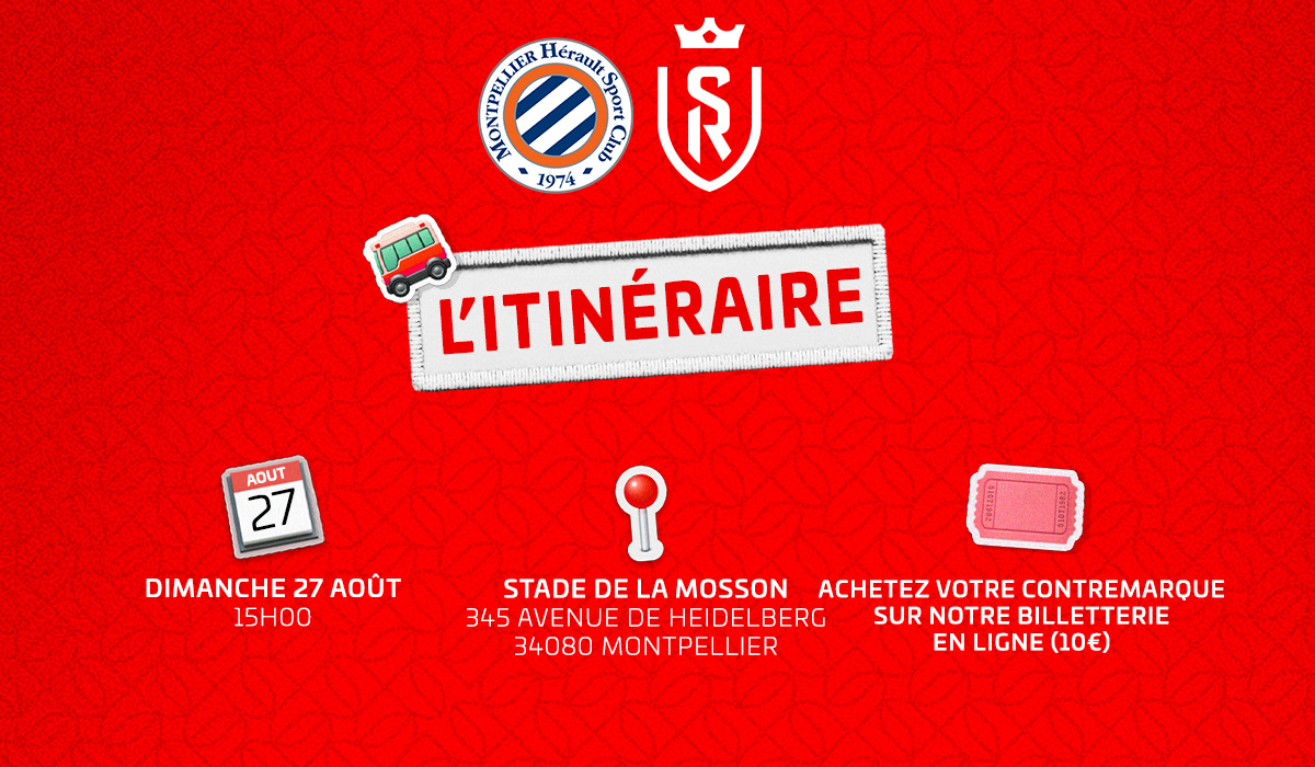 L'itinéraire pour assister à MHSC-SDR ! 