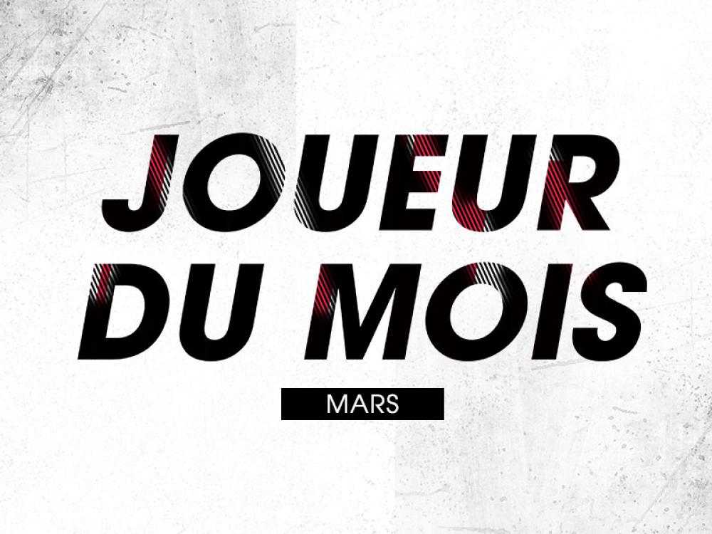 Joueur du mois de mars