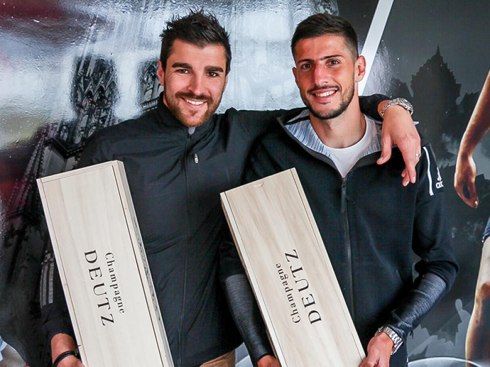 Johann Carrasso et Pablo Chavarria