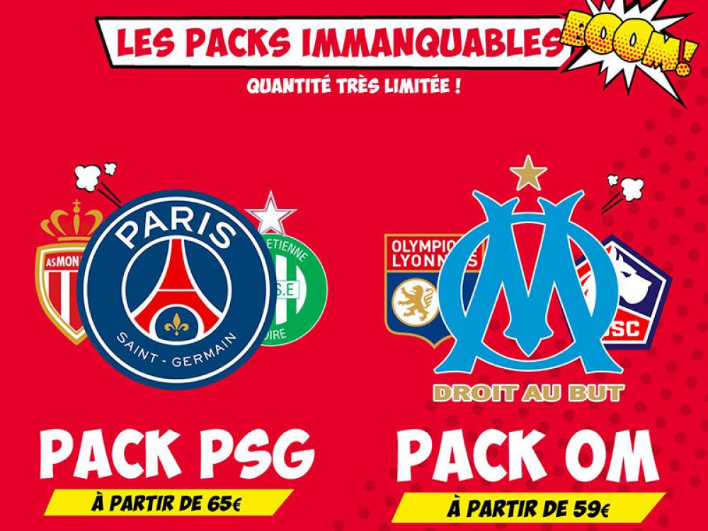 Packs OM et PSG
