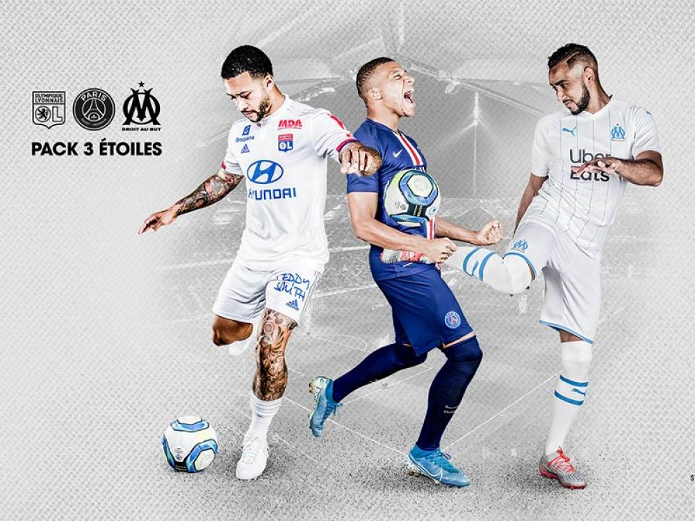 Pack 3 étoiles