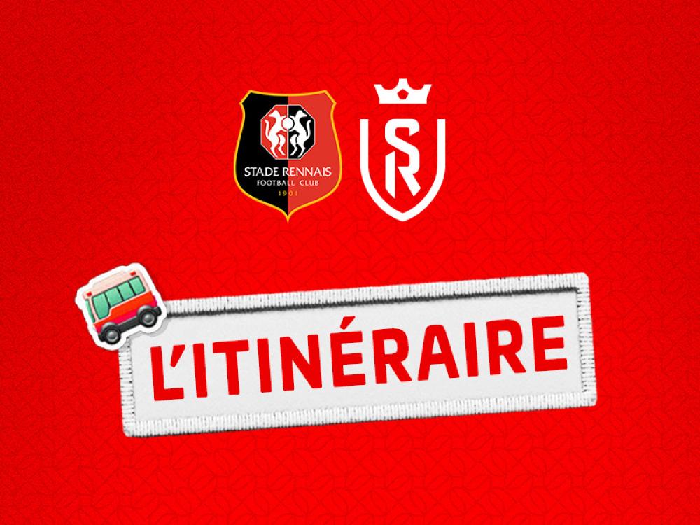 L'itinéraire pour se rendre à Rennes ! 